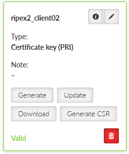 RipEX2_Client02 Generate CSR button
