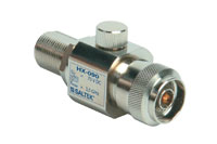 Coaxial overvoltage protection