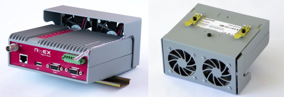 Fan kit mounting