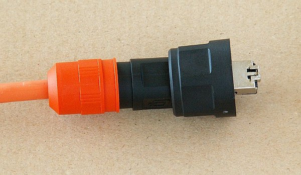 Finished IE-PI-RJ45-FH connector