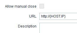 Trigger URL definition