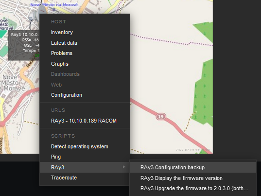 RAy3 scripts – map