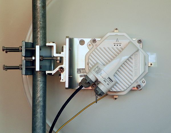 Right-side mounting – vertical RX polarization