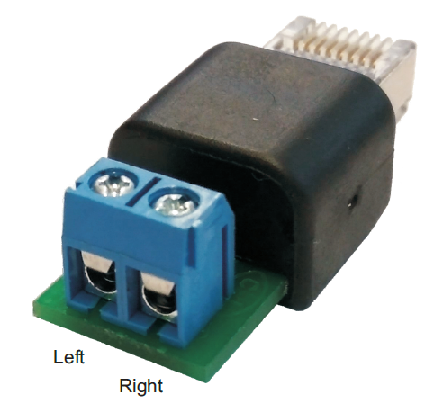 DC-RJ45 adapter