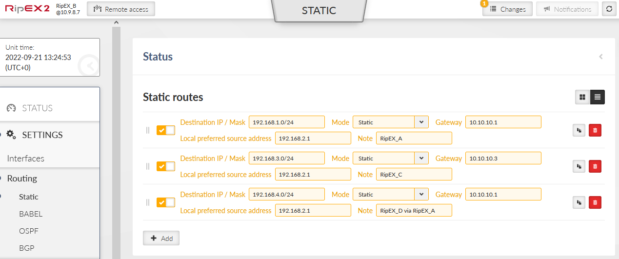 RipEX_B Routing