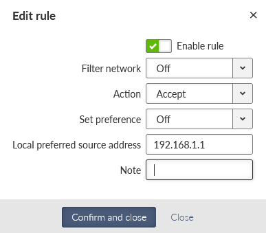 RipEX_A – Import filter settings