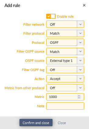 RipEX_A – Babel export rule