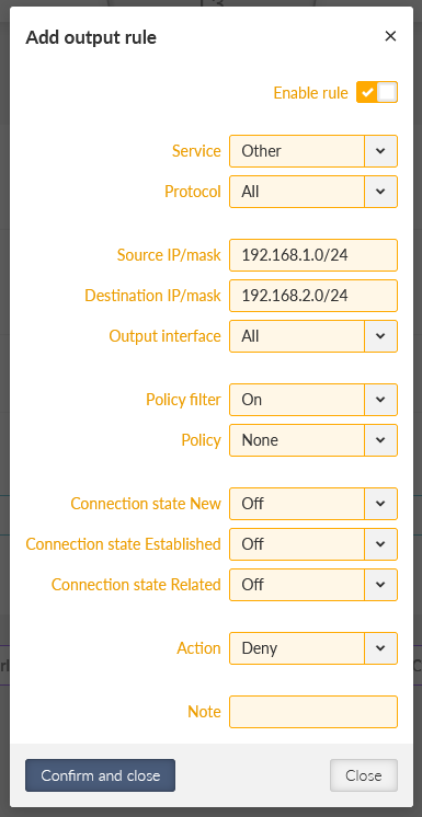 M3_Master Output Firewall L3, manual rule