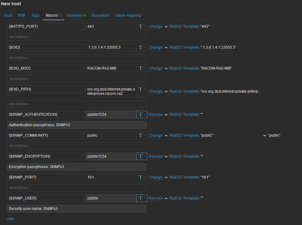 RipEX2 Host MACROs