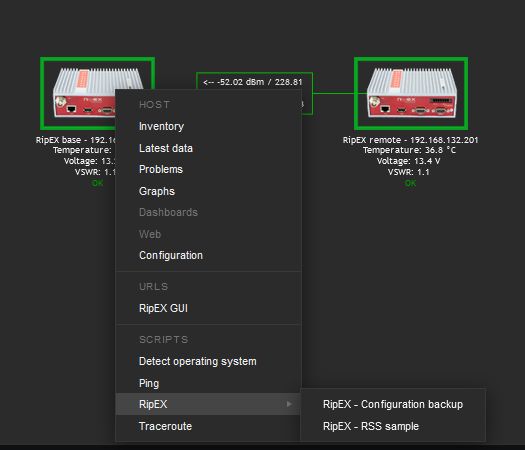 RipEX scripts – map