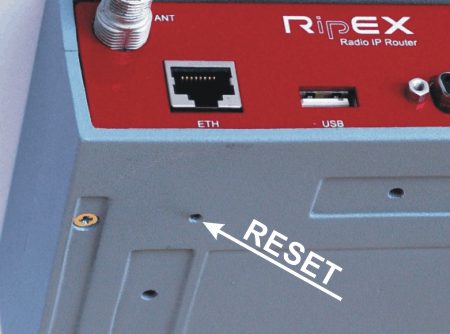 Reset button