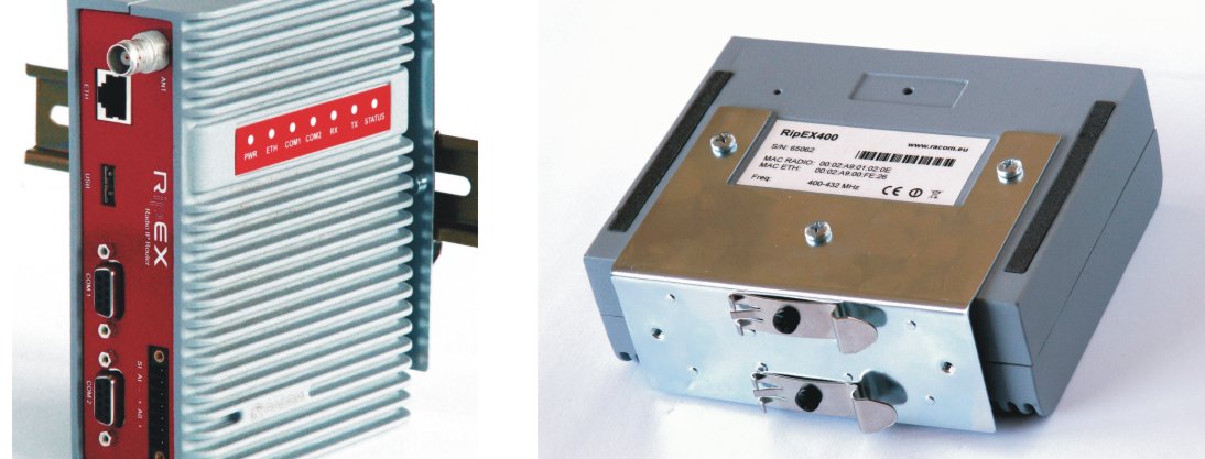 Vertical widthwise mounting to DIN rail