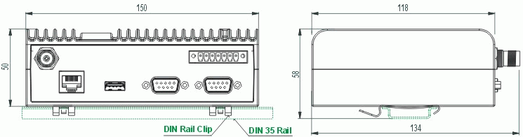 RipEX.with DIN rail