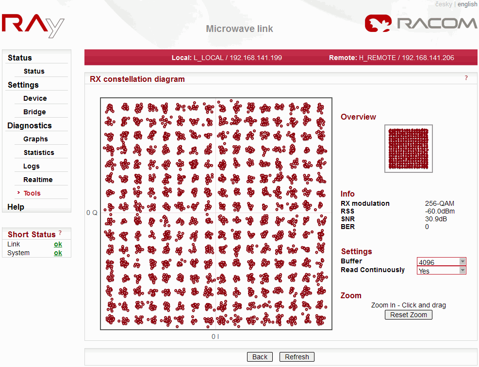 Menu Tools - Constellation 2