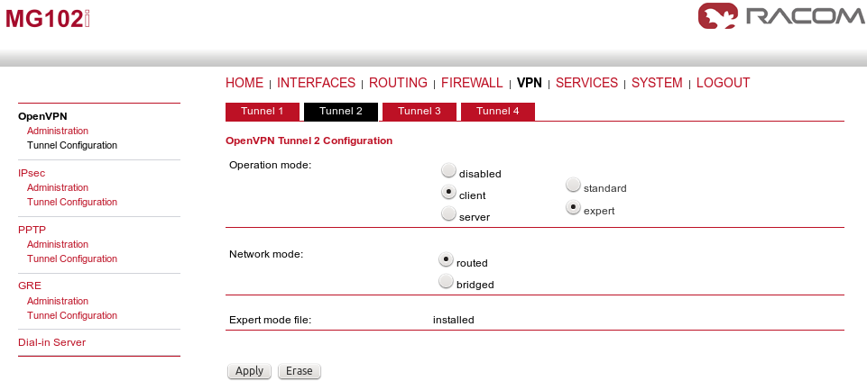 MG102i OpenVPN – Expert file