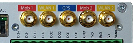 Antenna connectors SMA