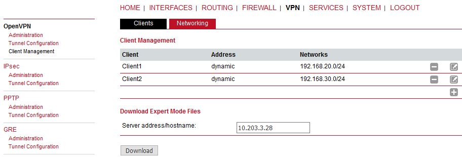 OpenVPN downloading Expert file