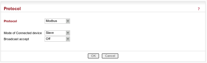 Remote RipEX Modbus Slave configuration