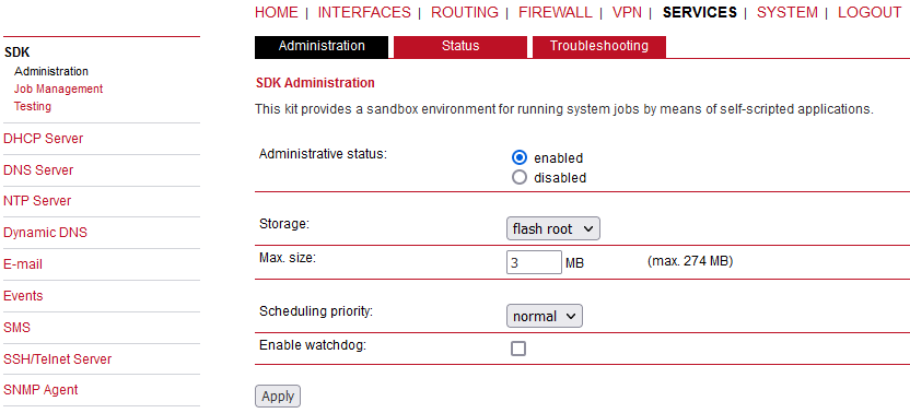 simple dns plus turn off dhcp