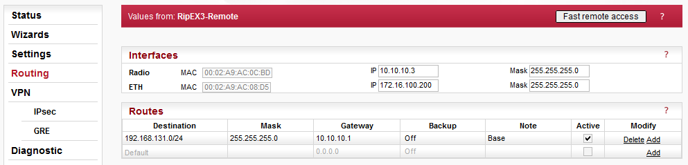 RipEX3-Remote routing rules