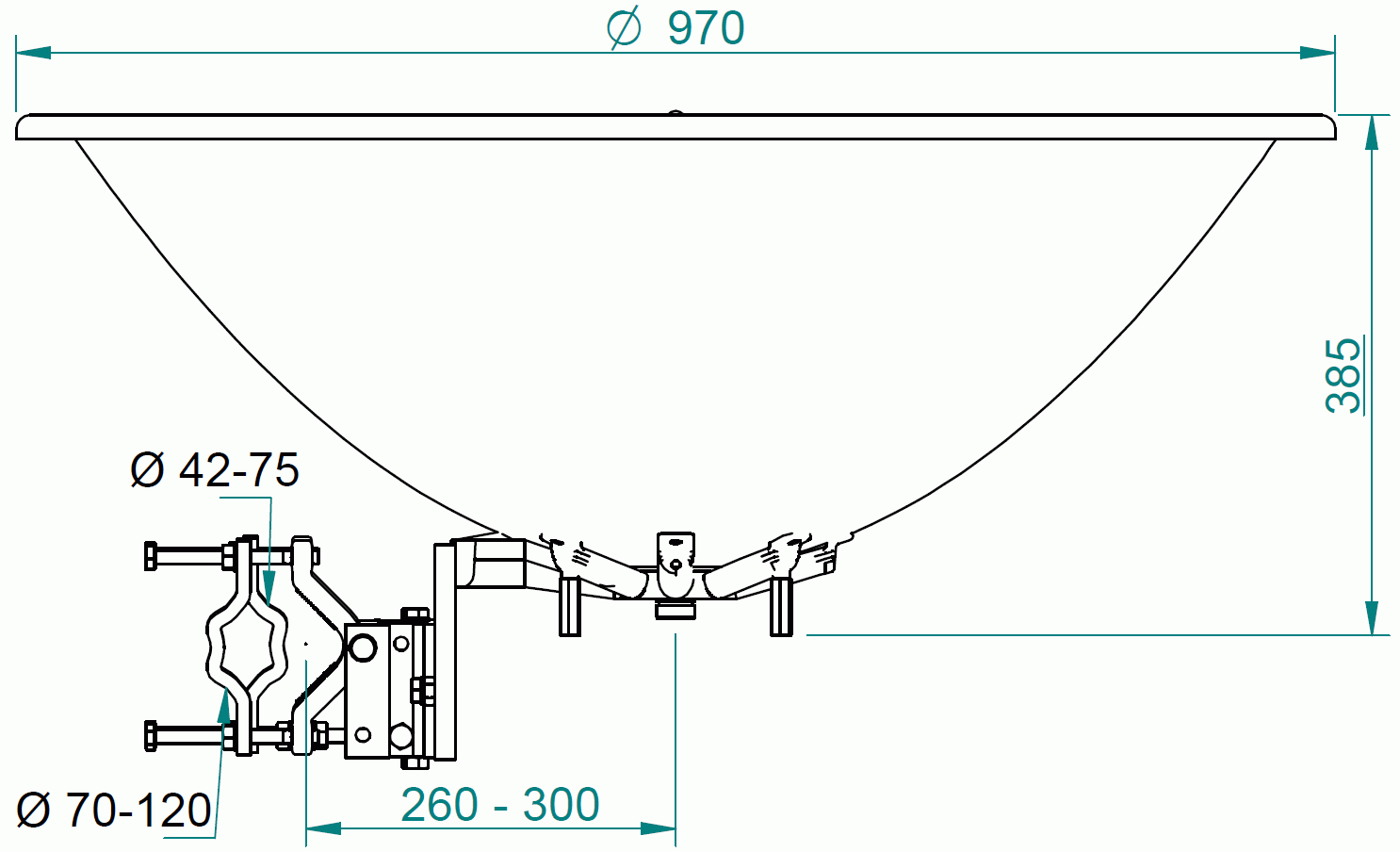 Jirous antenna 90