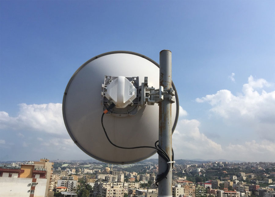 RAy, 11 GHz
WISP v Bejrútu
Extrémní klimatické podmínky na Blízkém východě
Migrace z 5 GHz na 11 GHz
Backhaul & Poslední míle
Robustnost přijímače = menší antény
Výjimečná stabilita