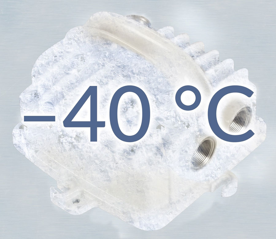 RAy Test results -40 °C