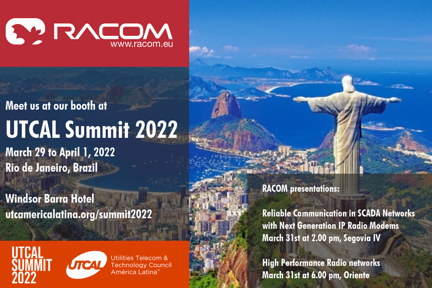 RACOM is a traditional sponsor of UTCAL Summit Conference...