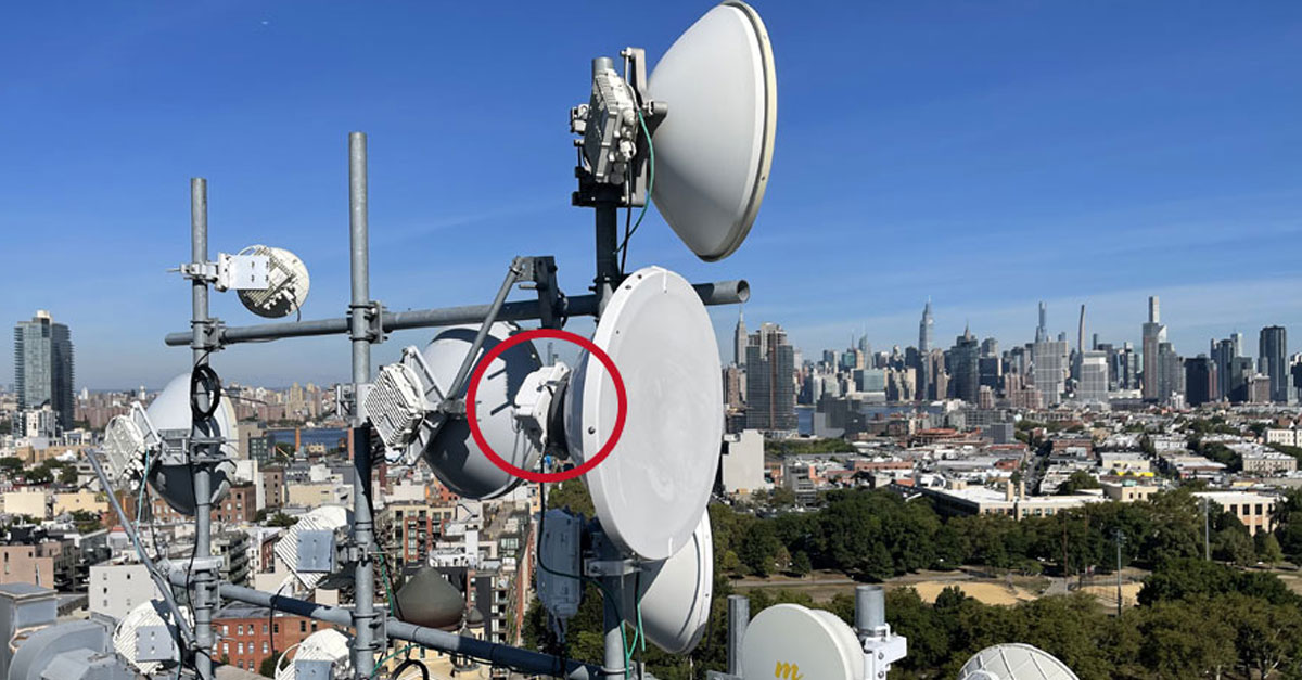RAy3, 24 GHz
WISP in NYC
Crowded area
Interference tolerant
Backhaul link
Manhattan to Bronx
4 km, 1 Gb/s
