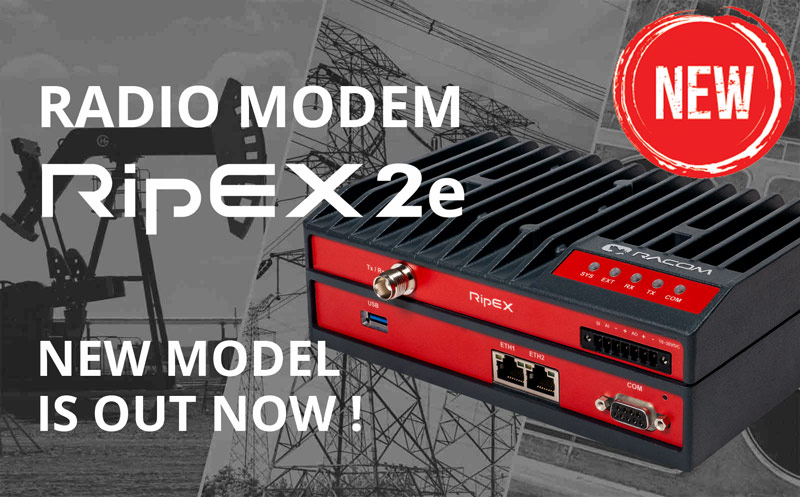 V rámci ‘RACOM Partner Meetingu‘ v Praze v září 2022 jsme představili nový rádiový modem RipEX2e...